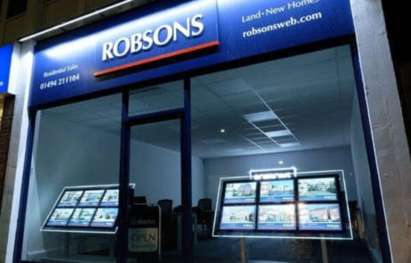 Commercial Security Installation Robsons Estate Agents Chesham Featured