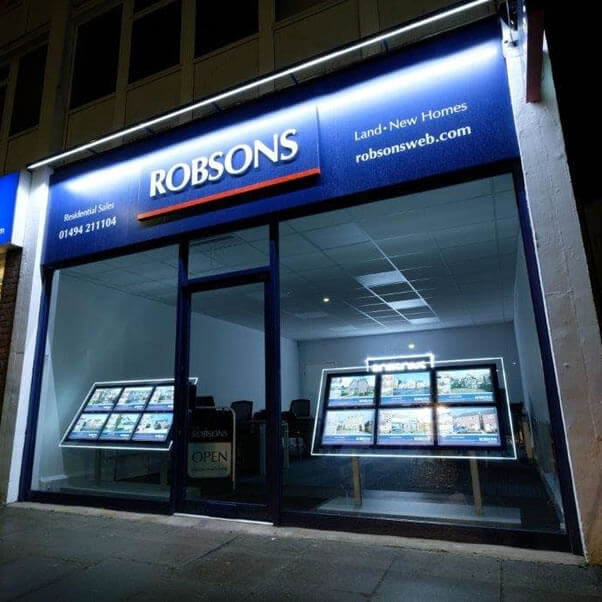 Commercial Security Installation Robsons Estate Agents Chesham Featured